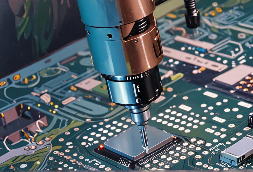 焊接好的PCB板上的器件怎樣點(diǎn)膠加固